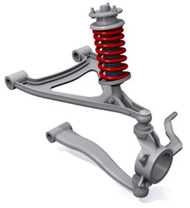 coil spring suspension